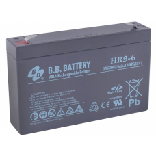 B.B. Battery HR9-6 Аккумулятор для ИБП 6V 9Ah