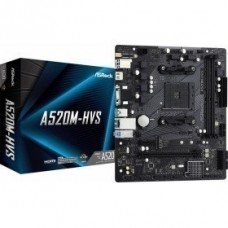 A520M-HVS Материнская плата Asrock AMD A520 2xDDR4