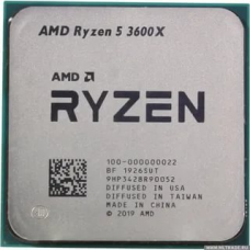 100-000000022 Процессор AMD Ryzen X6 R5-3600X OEM 