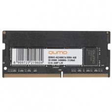 QUM4S-4G2400C16 Модуль памяти QUMO DDR4 SODIMM 4GB PC4-19200, 2400MHz