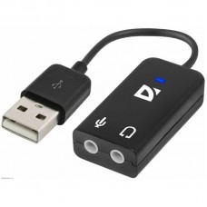 63002 Defender Внешняя USB звуковая карта Audio USB