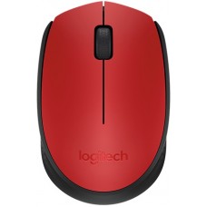 910-004641 Мышь Logitech M171 Wireless Mouse Red-Black USB