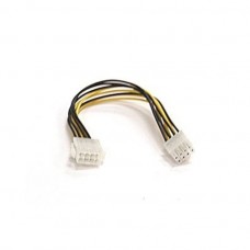 CBL-PWEX-0663 Кабель PCIe 8 pin male(black) to CPU 8 pin female(white)