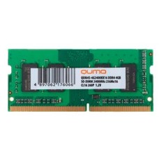 QUM4S-4G2400KK16 Оперативная память QUMO DDR4 SODIMM 4GB