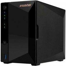 AS3302T СХД ASUSTOR 2-Bay NAS/MPl/Cel 1.4GHz Quad Core/2GBDDR4