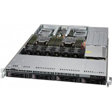 SYS-610C-TR Серверная платформа Supermicro CloudDC SuperServer 1U 610C-TR 