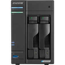 AS6602T Сетевое хранилище ASUSTOR 2-Bay NAS/Media player/Intel Celeron J4125 2.0GHz 