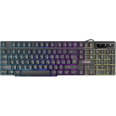 45360 Defender Проводная игровая клавиатура Mayhem GK-360DL RU,RGB подсветка,19 Anti-Ghost