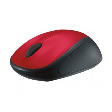 910-002496 Мышь Logitech Wireless Mouse M235 Red-Black USB