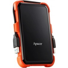 AP1TBAC630T-1 Внешний SSD  Apacer AC630 USB 3.1, IP55 1TB Black/Orange