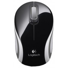 910-002731 Мышь Logitech Wireless Mini Mouse M187 Black-White USB