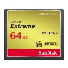 SDCFXSB-064G-G46 Флеш-накопитель Sandisk Карта памяти SanDisk Extreme CF 120MB/s, 85MB/s write, UDMA