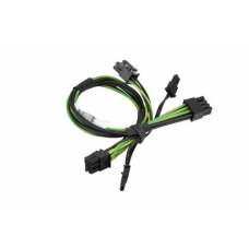 CBL-PWEX-0582 Кабель Supermicro 8-pin to two 6+2 Pin 12V GPU 30cm Power Cable