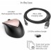 2WX69AA Мышь HP 500RG Envy черный/розовое золото лазерная (1600dpi) беспроводная BT USB (3but)