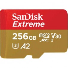 SDSQXA1-256G-GN6MA Флеш-накопитель Sandisk Карта памяти Sandisk  Extreme microSDXC 256GB + SD Adapte