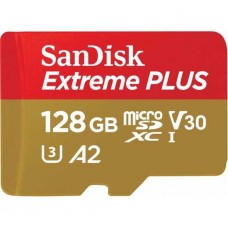 SDSQXBZ-128G-GN6MA Флеш-накопитель Sandisk Карта памяти SanDisk Extreme Plus microSDXC 128GB + SD Ad