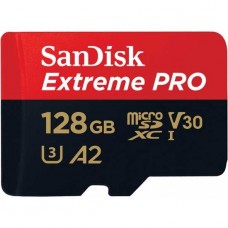 SDSQXCY-128G-GN6MA Флеш-накопитель Sandisk Карта памяти Sandisk  Extreme Pro microSDXC 128GB + SD Ad
