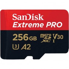 SDSQXCZ-256G-GN6MA Карта памяти Sandisk Extreme Pro microSDXC 256GB + SD Adapter