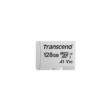 TS128GUSD300S-A Флеш-накопитель Transcend Карта памяти Transcend 128GB UHS-I U3A1 microSD with Adapt