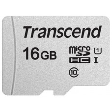 TS16GUSD300S Карта памяти 16GB  microSD w/o adapter UHS-I U1
