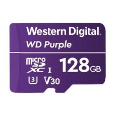 WDD128G1P0A Карта памяти WD Purple Surveillance MicroSDXC 128ГБ Class UHS 3