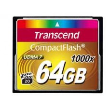 TS64GCF1000 Флеш-накопитель Transcend 64GB CompactFlash 1000X