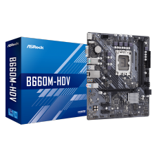 B660M-HDV Материнская плата Asrock , LGA1700, Intel B660 BOX