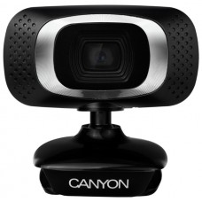 CANYON CNE-CWC3N 720P HD webcam with USB2.0. connector, 360° rotary view scope, 1.0Mega pixels, Reso