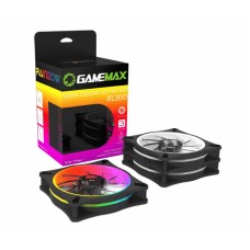 RL300 GameMAX Комплект вентиляторов 3*120мм два кольца RGB подсветки