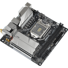 Z490M-ITX/AC Плата материнская Asrock LGA1200, Intel Z490, mATX, BOX
