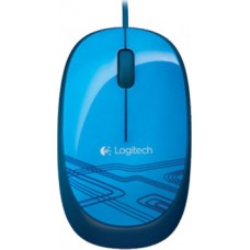 910-003114 Мышь Logitech Mouse M105 Blue USB