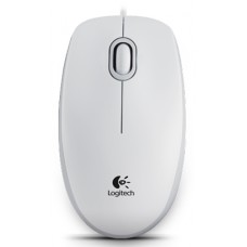 910-005004 Мышь Logitech Mouse M100 White USB